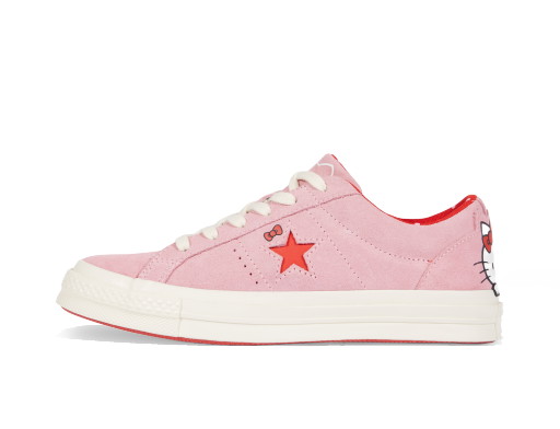 Sneakerek és cipők Converse One Star Ox Hello Kitty Pink Rózsaszín | 162939C