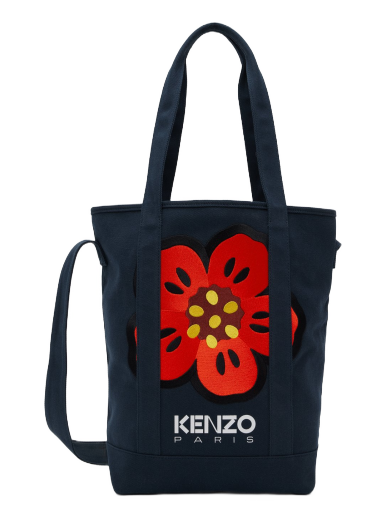 Vászontáskák KENZO Paris Boke Flower Tote Bag Fekete | FD65SA901F34