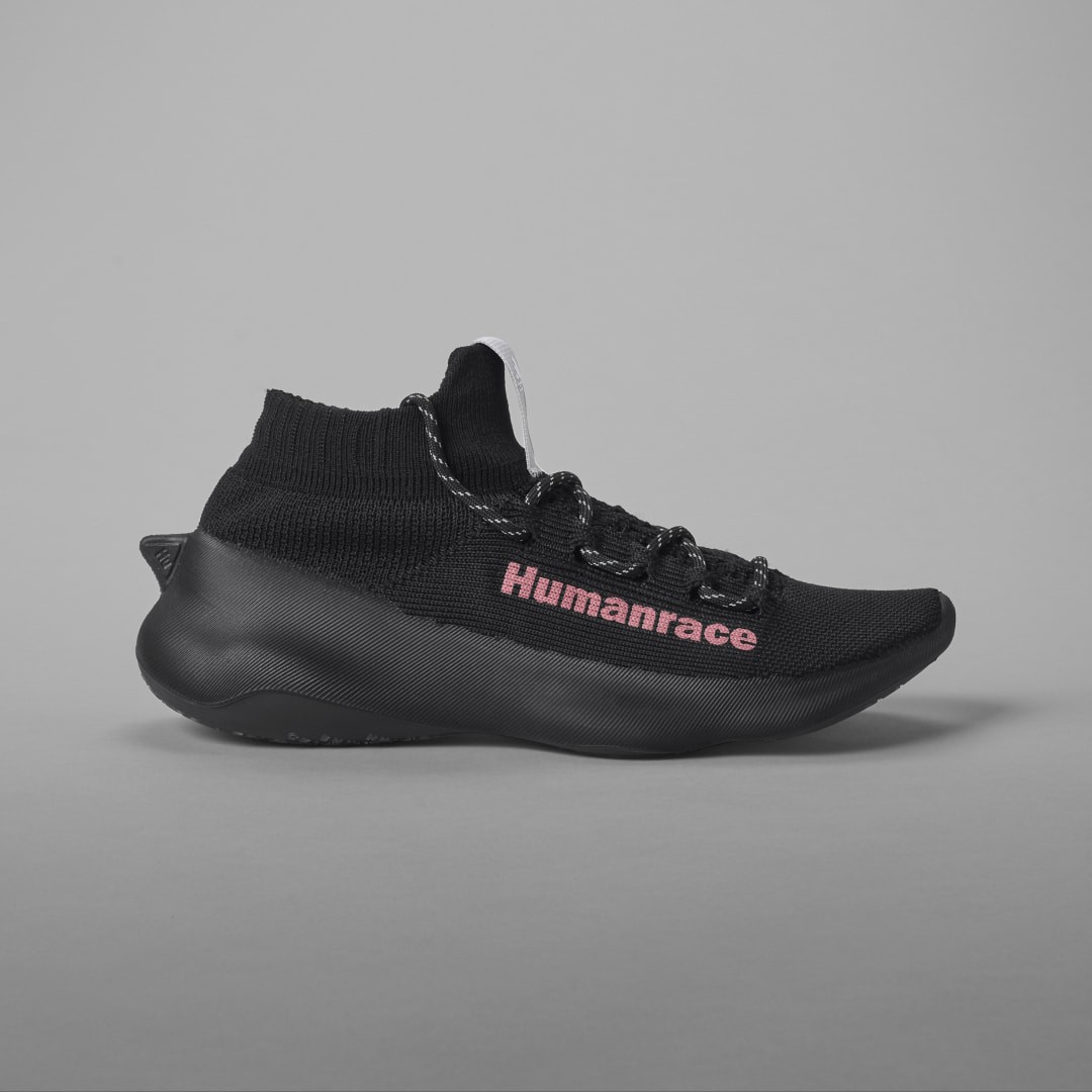 Sneakerek és cipők adidas Performance Pharrell x Human Race Sichona "Black Shock Pink" Fekete | GX3032, 1