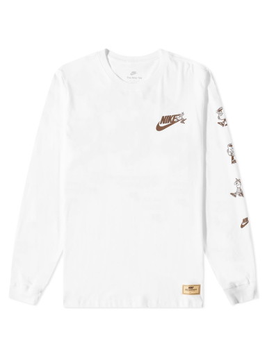 Póló Nike Long Sleeve Together Tee Fehér | DX1077-100