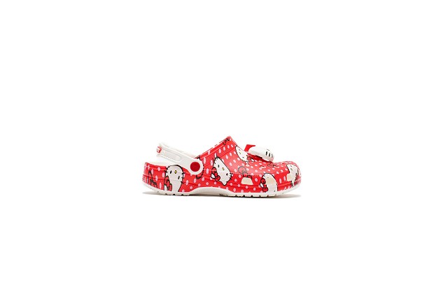 Sneakerek és cipők Crocs Hello Kitty x Red Classic Clog 
Piros | 210575-90H