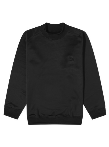 Jersey Mock Crewneck