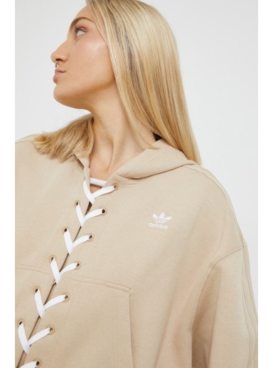 Sweatshirt adidas Originals Hoodie Bézs | HK5058