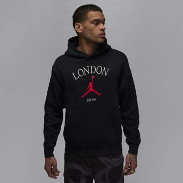 Sweatshirt Nike London Hoodie Fekete | HF1522-010, 4