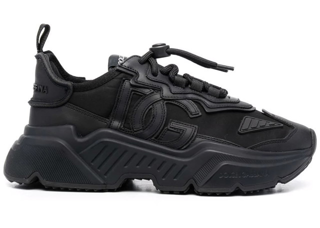 Sneakerek és cipők Dolce & Gabbana Daymaster Triple Black W Fekete | CK1908AQ354