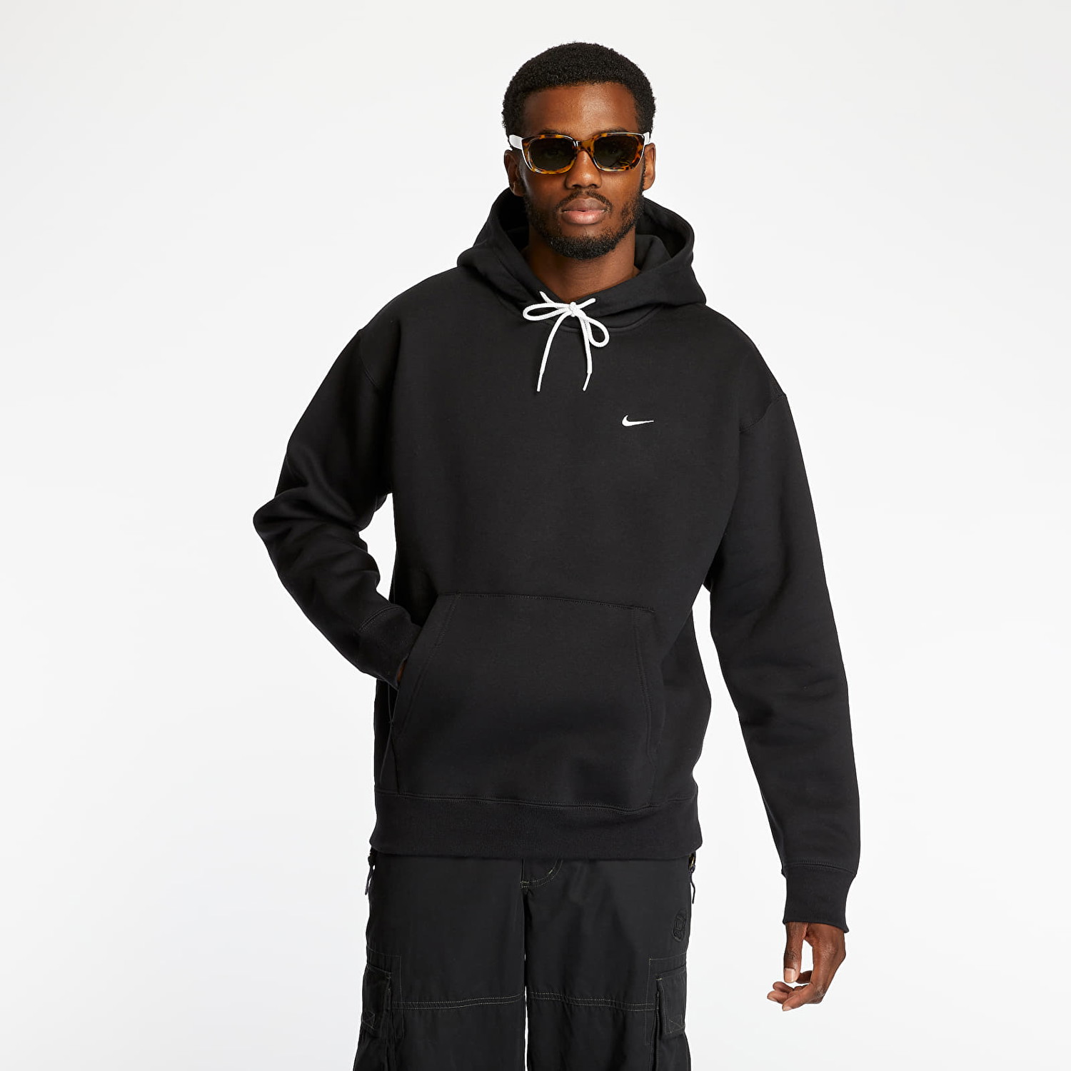 Sweatshirt Nike Lab Fleece Hoodie Fekete | CV0552-010, 0