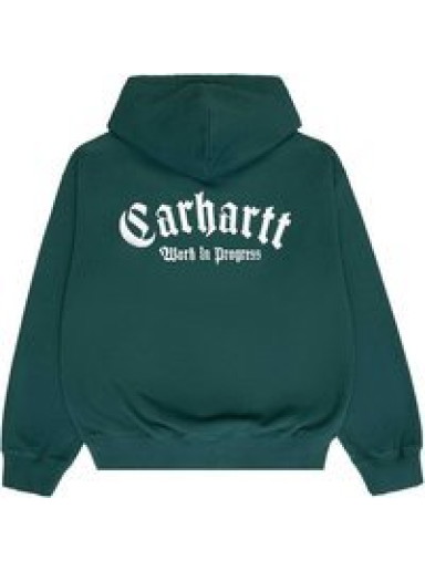 Sweatshirt Carhartt WIP Onyx Script Hodie Zöld | I032865.22VXX