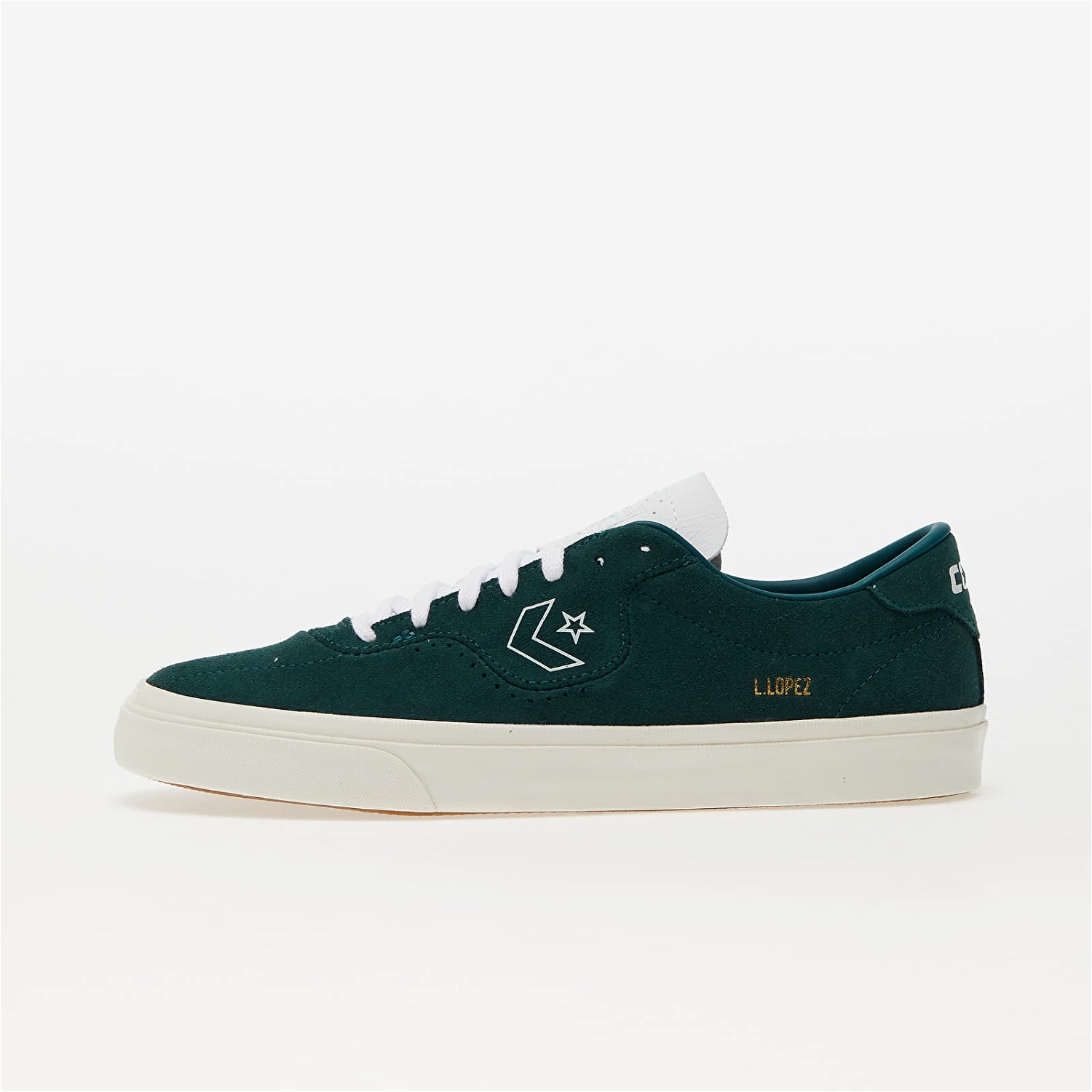 Sneakerek és cipők Converse Louie Lopez Pro Suede Dragon Scale/ White/ Egret Fekete | A05326C, 0