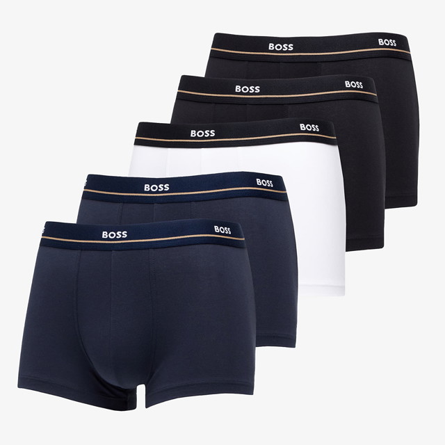 Boxerek BOSS Trunk 5 Pack Essential Multicolor Többszínű | 50475275-460