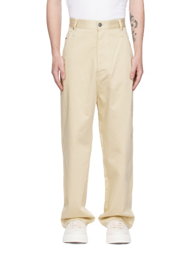 Nadrág AMI Alex Trousers Bézs | HTR102.CO0009