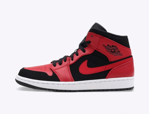 Korlátozott példányszámban Jordan Air Jordan 1 Mid "Bred" Fekete | 554724-054