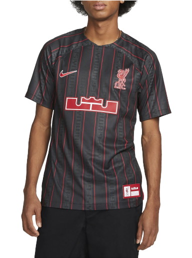 Sportmezek Nike LeBron x Liverpool FC Stadium Jersey Fekete | fd0627-061