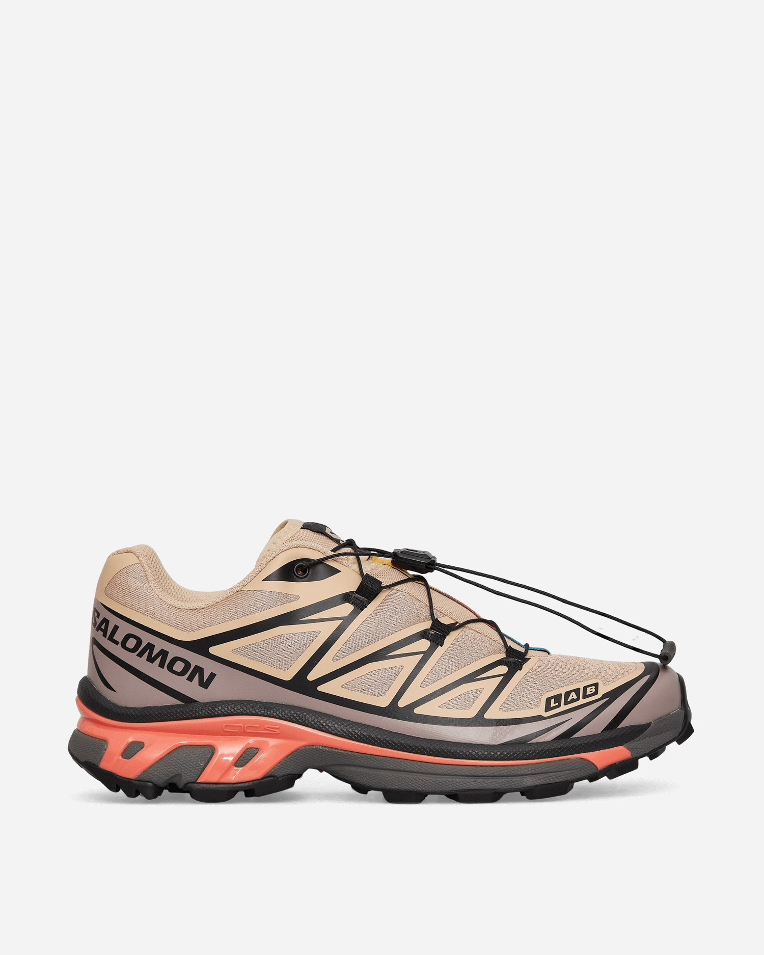Sneakerek és cipők Salomon XT-6 Sneakers Hazelnut / Quail / Living Coral Bézs | L47444900, 0