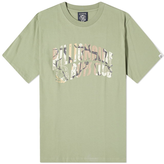 Póló BILLIONAIRE BOYS CLUB Camo Arch Logo T-Shirt Zöld | B24133-GRN