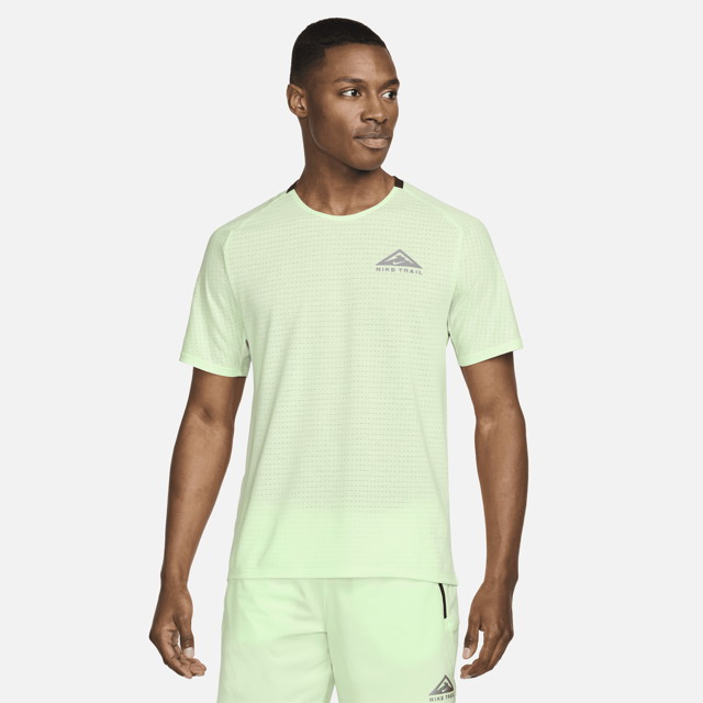 Póló Nike Trail Solar Chase Dri-FIT Zöld | DV9305-376