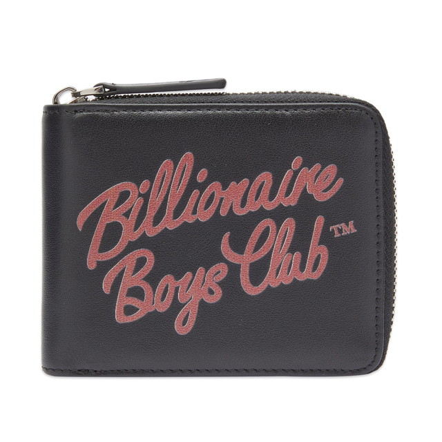 Pénztárca BILLIONAIRE BOYS CLUB Script Logo Wallet Fekete | B24148-BLK