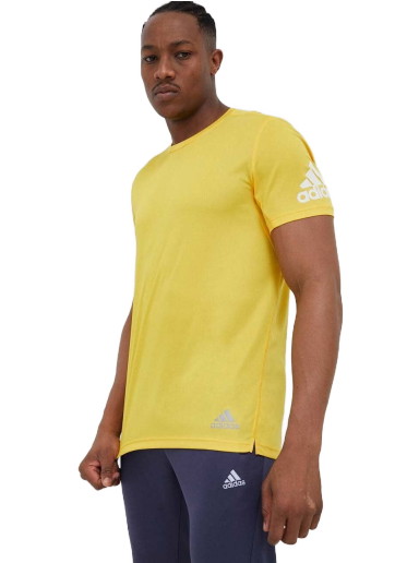 Póló adidas Performance Run It Tee Sárga | IC7647