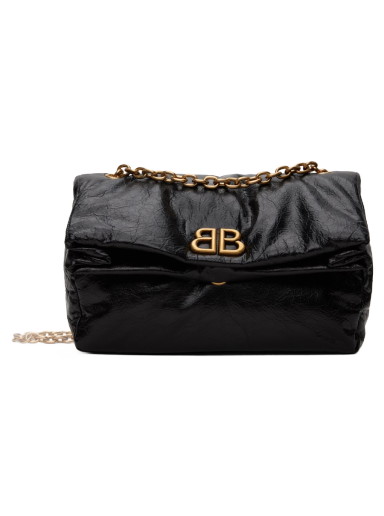 Válltáskák Balenciaga Monaco Small Chain Bag Fekete | 765966 2AAR8