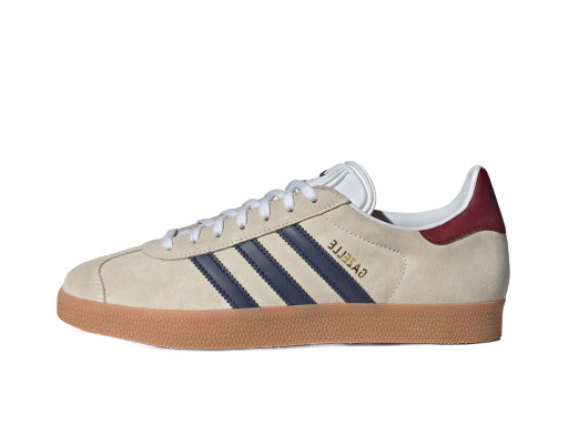 Sneakerek és cipők adidas Originals Gazelle "Beige Dark Blue Collegiate Burgundy" Bézs | IE0546