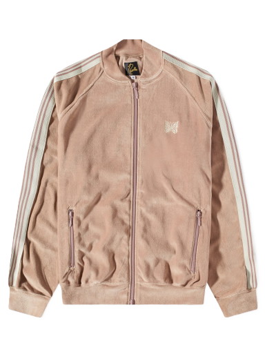 Bomber dzsekik Needles Velour Track Jacket Rózsaszín | MR291-A