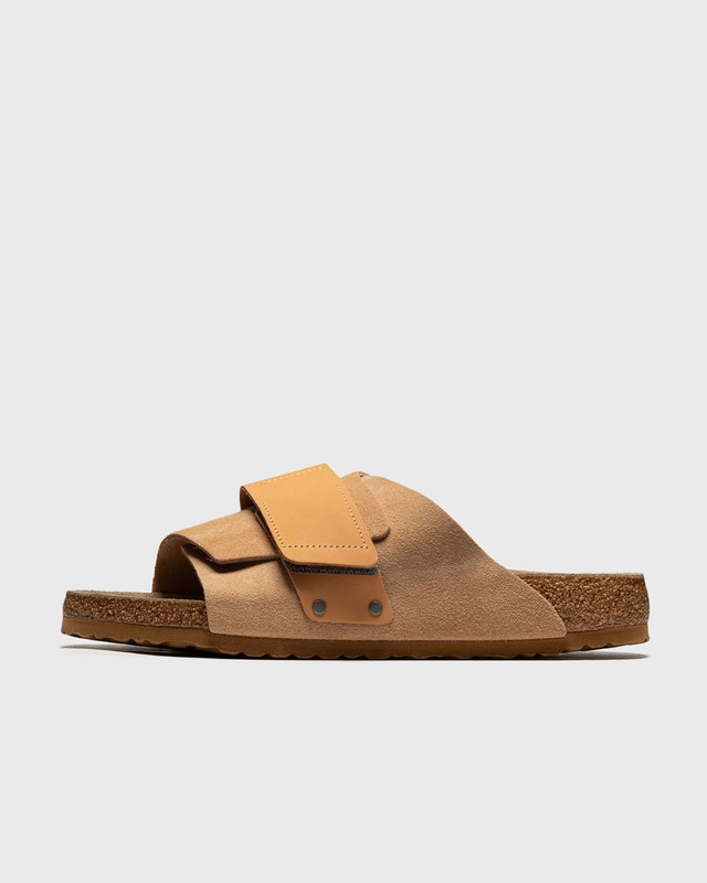 Sneakerek és cipők Birkenstock Kyoto VL Soft Suede & Nubuck Clay Bézs | 1022351