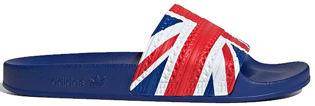 Sneakerek és cipők adidas Originals adidas Adilette Great Britain Sötétkék | G55377