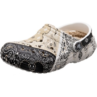 Sneakerek és cipők Crocs Classic Lined Bandana Clog Bézs | 208061-2ZM, 0