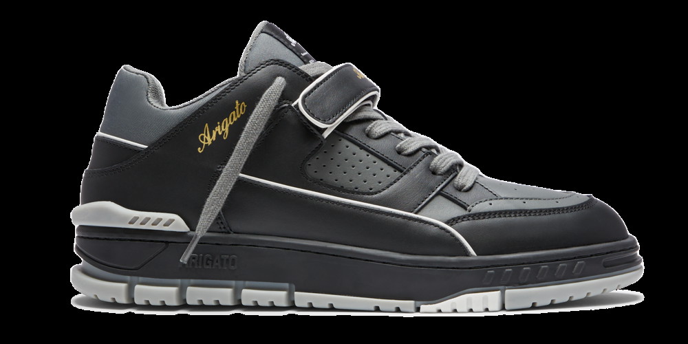 Sneakerek és cipők AXEL ARIGATO Area Lo Strap Sneaker Fekete | F1324004, 0
