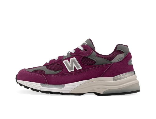 Sneakerek és cipők New Balance 992 Maroon Orgona | M992BA