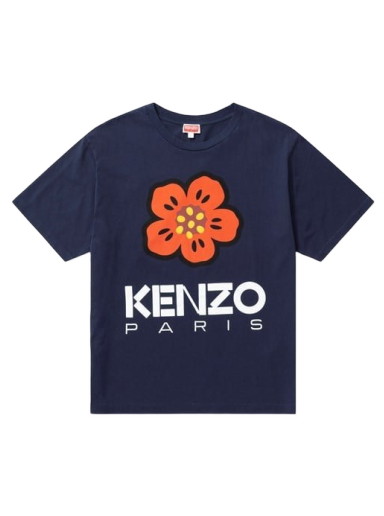 Póló KENZO Boke Flower T-shirt Sötétkék | FD55TS4454SO.77