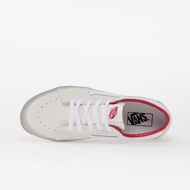 Sneakerek és cipők Vans Sk8-Low Translucent Sidewall White/ Red Fehér | VN0009QRYF91, 2