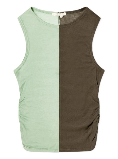 Split Cropped Tank Top