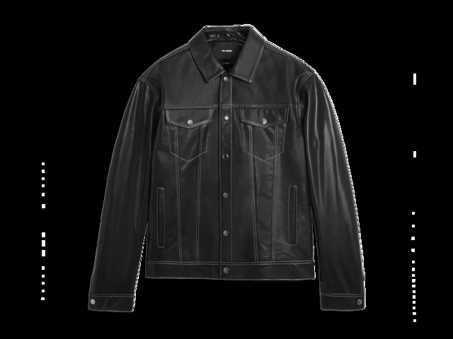Dzsekik AXEL ARIGATO Kai Leather Jacket Fekete | A2209001