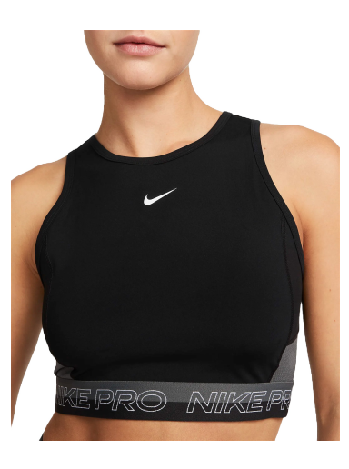 Trikók Nike Dri-FIT Cropped Training Tank Top Fekete | dx0061-010