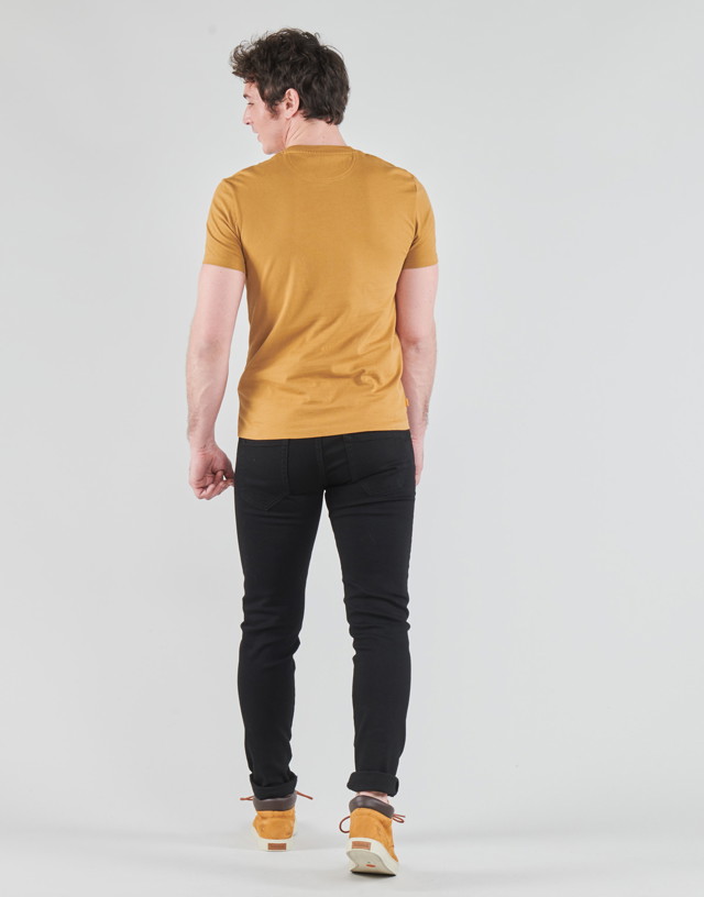 Ruházat és kiegészítők Timberland SS DUNSTAN RIVER POCKET TEE SLIM Sárga | TB0A2BPR-P47