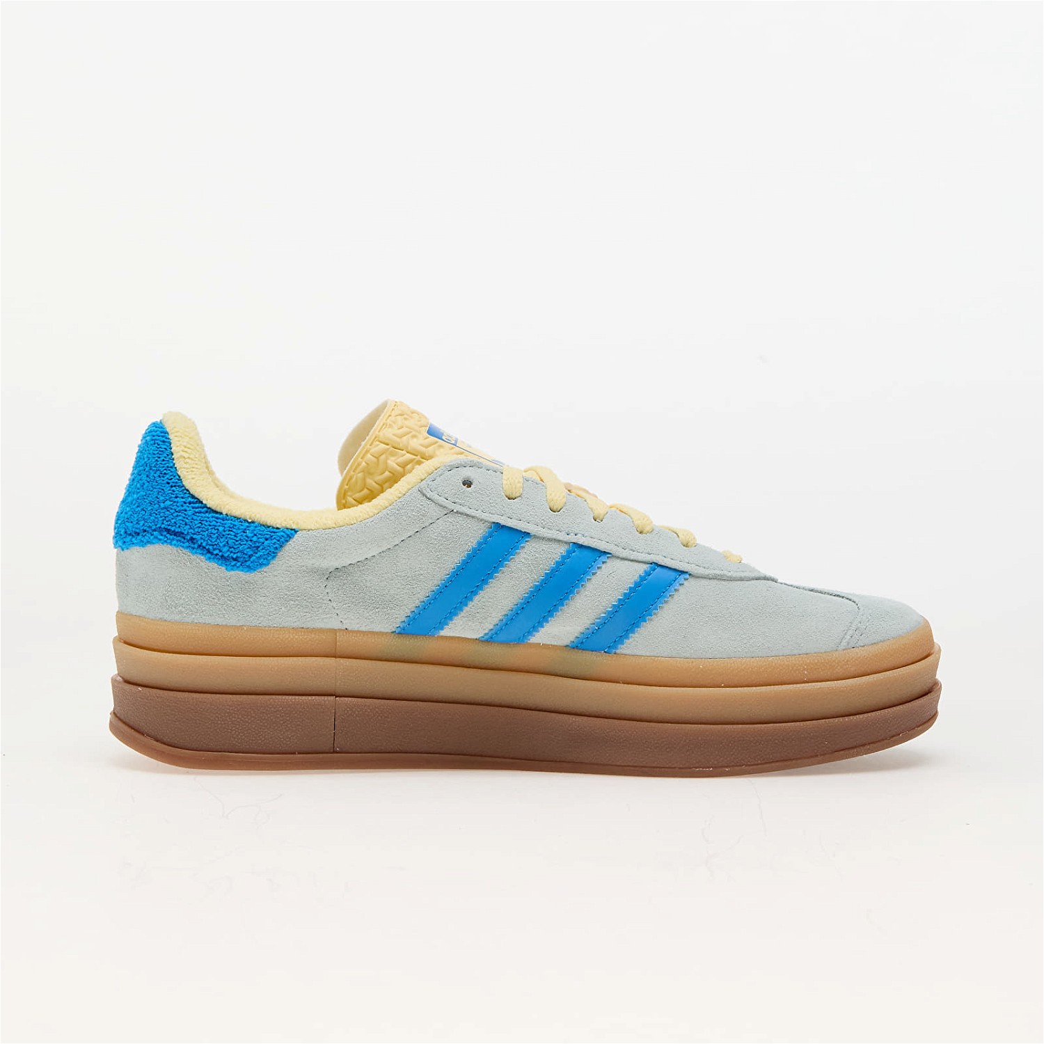 Sneakerek és cipők adidas Originals Gazelle Bold Almost Blue Yellow W Kék | IE0430, 1