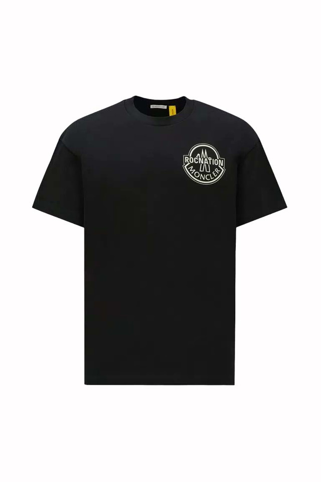 Póló Moncler Roc Nation by Jay-Z x Logo T-Shirt Fekete | I209W8C0000589A8Y999