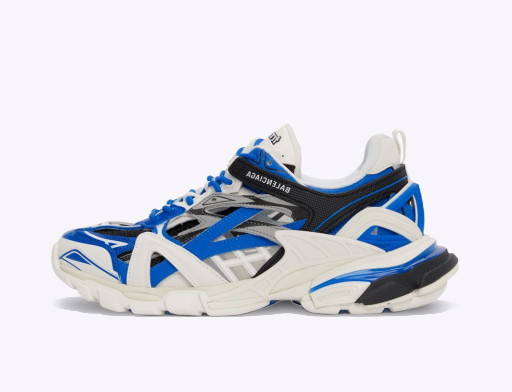 Sneakerek és cipők Balenciaga Track 2.0 Sneakers "White & Blue" Kék | 568614-W3AE2-4191