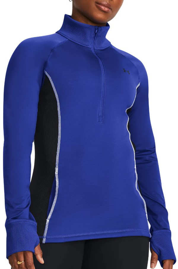 Ruházat Under Armour Train CW 1/2 Zip Sötétkék | 1379886-400