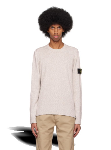 Pulóver Stone Island Patch Sweater Szürke | 1015502B0