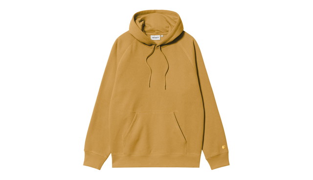 Sweatshirt Carhartt WIP Carhartt Hooded Chase Sweat Sunray Sárga | I033661_22J_XX