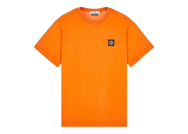 Póló Stone Island Short Sleeve T-Shirt Orange 
Narancssárga | 801522379 - V0032