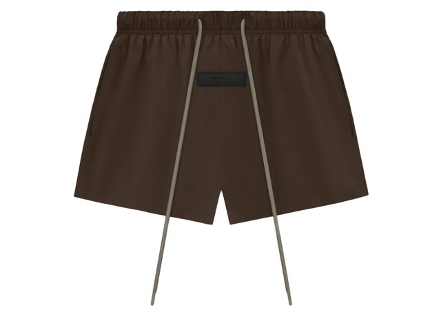 Rövidnadrág Fear of God Core Collection Nylon Running Short Wood Barna | 160SU243016FW