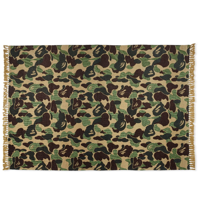 Lakberendezés BAPE A Bathing Ape Abc Camo Rug Zöld | 001HOJ801006M-GRN