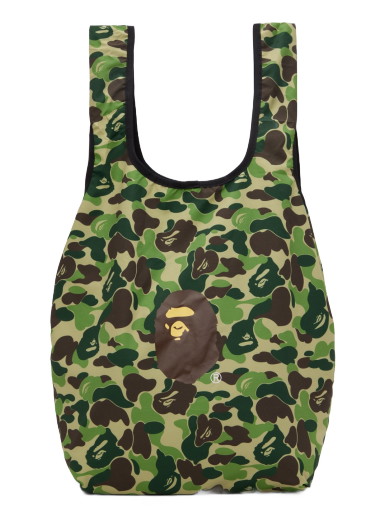 Vászontáskák BAPE ABC Camo Tote Bag Zöld | 001BAJ301006M