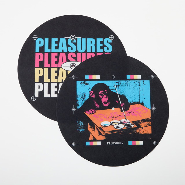 Lakberendezés Pleasures Cmyk Slipmats Fekete | P24SP062 BLACK