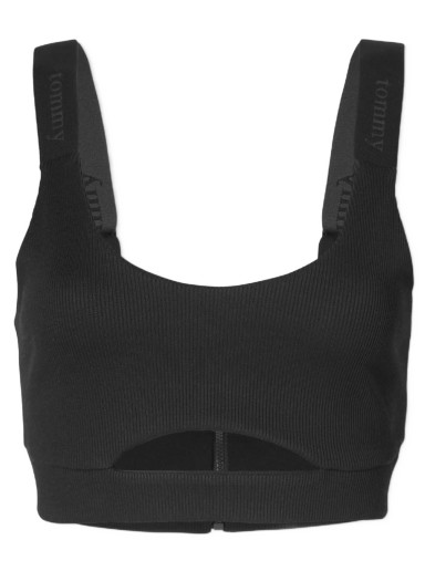 Melltartó Tommy Hilfiger Poly Rib Bralet Fekete | DW0DW15792BDS