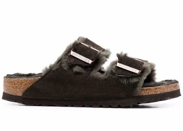 Sneakerek és cipők Birkenstock Arizona Sherling Mocha Barna | 1020528/102566