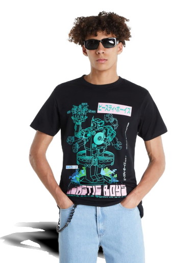 Póló Urban Classics Beastie Boys Robot T-Shirt Fekete | MT2120