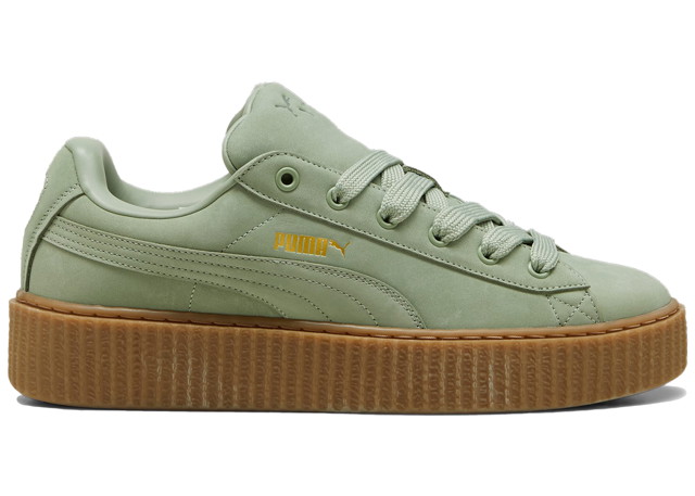 Sneakerek és cipők Puma Creeper Fatty Rihanna Fenty Green Fog (Women's) Zöld | 399865-02
